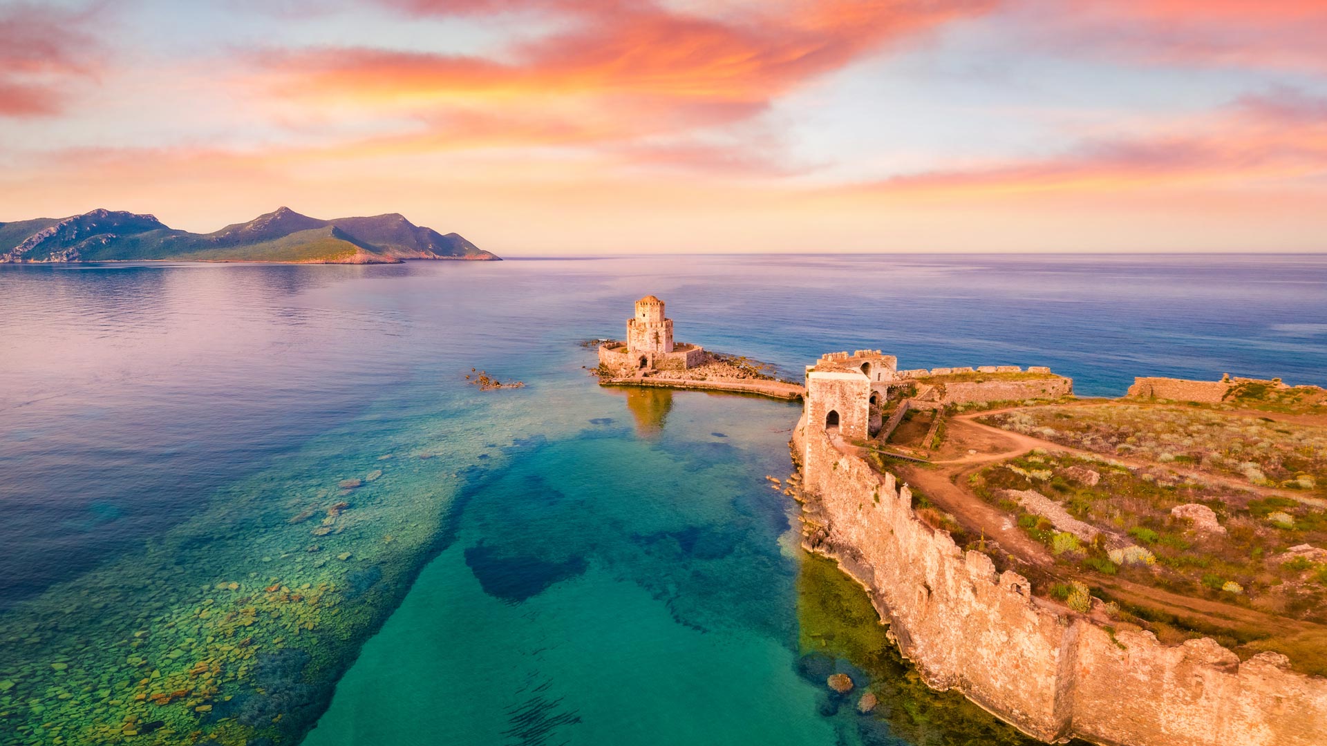 历史的回响|迈索尼城堡，麦西尼亚州，希腊 |© Andrew Mayovskyy/Shutterstock