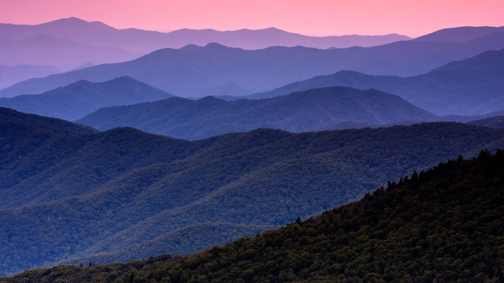 岁月雕琢，风景始成|大烟山国家公园，田纳西州，美国 |© Mint Images/Getty Images
