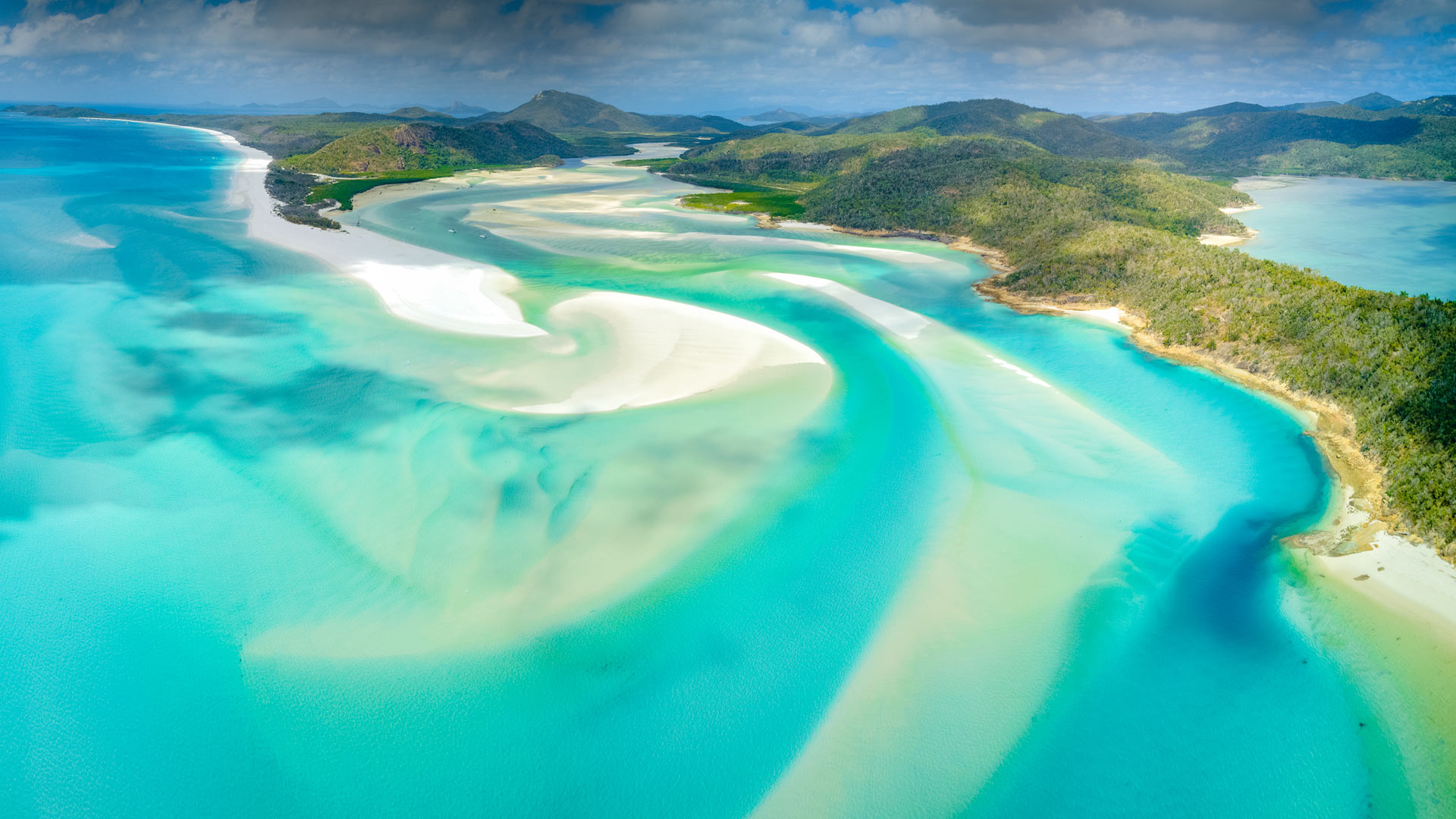 圣灵群岛之旅|白天堂海滩，圣灵群岛，昆士兰州，澳大利亚 |© Coral Brunner/Shutterstock